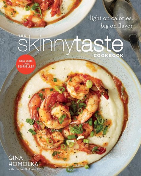 This recipe is courtesy of The Skinnytaste Cookbook by Gina Homolka and Heather K. Jones.  This soup is hearty, so serving with crusty bread would make for a Gina Homolka, Shrimp And Grits, Shrimp N Grits, Healthy Family, Kiss My, Random House, Family Dinners, Chicken Nuggets, Adobo