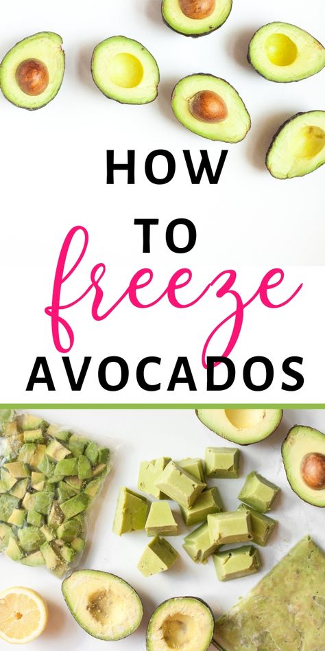 Did you know that freezing avocados seriously works? Here are 4 Ways to Freeze Avocados so you can save loads of money when they're on sale! Freezing Avocados -- 4 Ways to Do It! #avocado #freezerfood Freezing Avocados, Can You Freeze Avocado, Freeze Avocado, Loads Of Money, Freezing Vegetables, Frozen Veggies, Food Saver, Guacamole Recipe, Ripe Avocado