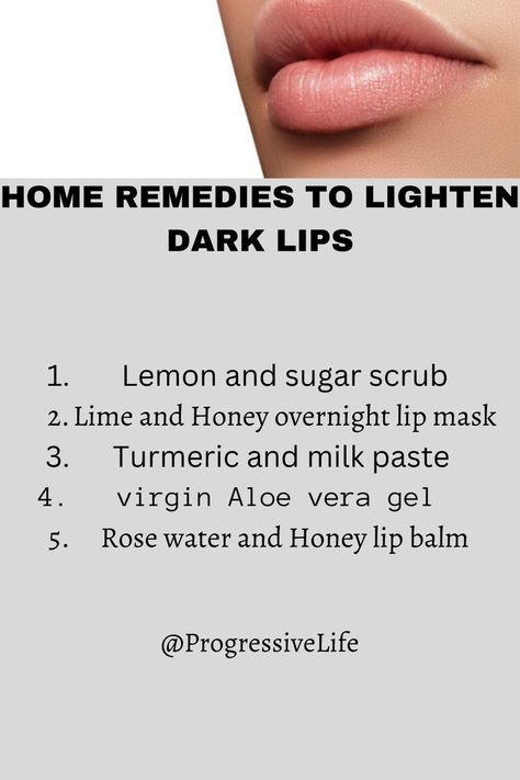 beauty-tips Remedies For Dark Lips, Lighten Dark Lips, Home Remedies For Warts, Lip Lightening, Natural Remedies For Migraines, Natural Face Skin Care, Dry Skin Remedies, Natural Glowing Skin, Diy Skin Care Recipes