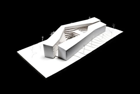 conceptMODEL Linear Architecture, Social Housing Architecture, Public Library Design, Curtain Wall Detail, Architecture Drawing Presentation, Model Architecture, Architecture Drawing Sketchbooks, Concept Models Architecture, Kindergarten Design