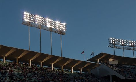 Sculptural Lighting, Stadium Lights, Stadium Lighting, Sports Stadium, Baseball Stadium, Led Light Fixtures, Sports Graphic Design, Different Games, Sports Bar