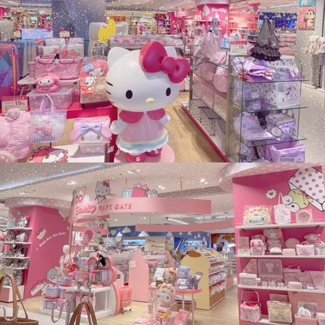 Sanrio store in bangkok, thailand ˖⁺‧₊˚♡˚₊‧⁺˖ Hello Kitty Thailand, Sanrio Store Japan, Hello Kitty Store, Sanrio Store, Hello Kitty Accessories, Angkor Wat, Angkor, Thailand Travel, Japan Travel