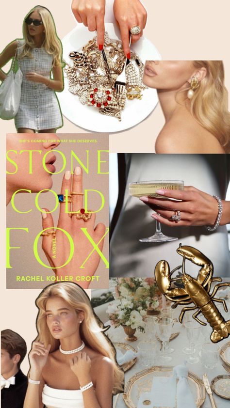 Stone cold fox Rachel Koller Croft book aesthetic Stone Cold Fox, Stone Cold, Book Aesthetic, Mood Board, Fox, Stone, Books