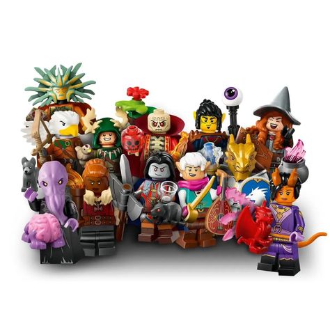 New LEGO Dungeons & Dragons CMF officially revealed! Release: September 1st Price: $4.99 each Follow @falconbrickstudios for more news #lego #legonews #legoleaks #legoinstagram #lego2025 #falconbricks #legogram #newlego #legodnd #dnd #dungeonsanddragons #dndminifigures #minifigures Lego Dungeons And Dragons, Lego Dnd, Lego Dragon, Dnd Mini, Awesome Lego, Lego Creative, Wishlist 2024, Lego Castle, Lego News