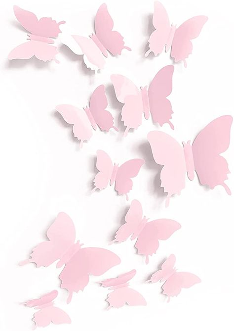 Amazon.com: Cute Pink Butterfly Wall Decor 24 pcs, Girls Room Wall Decals, Danish Pastel Aesthetic Butterflies Stickers for Nursery Decorations, Baby Toddler Room Decor for Girls : Everything Else Aesthetic Butterflies, Butterflies Stickers, Girls Room Decals, Danish Pastel Aesthetic, Pastel Room Decor, Nursery Decorations, Butterfly Wall Decals, Pink Room Decor