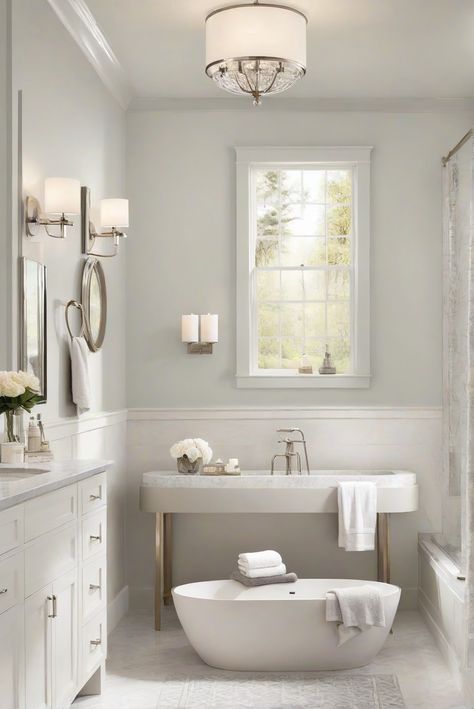 Step into a world of soft and elegant bathroom elegance with Alabaster Gleam Grace. Discover timeless design tips and decor inspiration for 2024. #Ad #homedecor #homedesign #bathroom #Painthome interiorarchitecture best Wall Colors for Bathroom Colors
Bright Room Colors
best colors combinations bathroom
bathroom Remodeling
Modern Paint Colors
2024 Monochromatic Bathroom Color Schemes, Alabaster Bathroom Walls, Bathroom Colours 2024, Restroom Color Ideas Paint, Bathroom Paint Colors 2024, Popular Bathroom Paint Colors, Spa Paint Colors, Restroom Colors, Trending Bathroom Colors