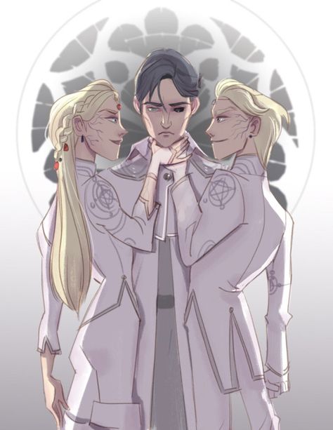 Holland and The Dane Twins by ECALA A Darker Shade Of Magic Dane Twins, A Darker Shade Of Magic Holland, Holland A Darker Shade Of Magic, A Darker Shade Of Magic Fanart, A Gathering Of Shadows, Shades Of Magic, Darker Shade Of Magic, More Fanart, A Darker Shade Of Magic