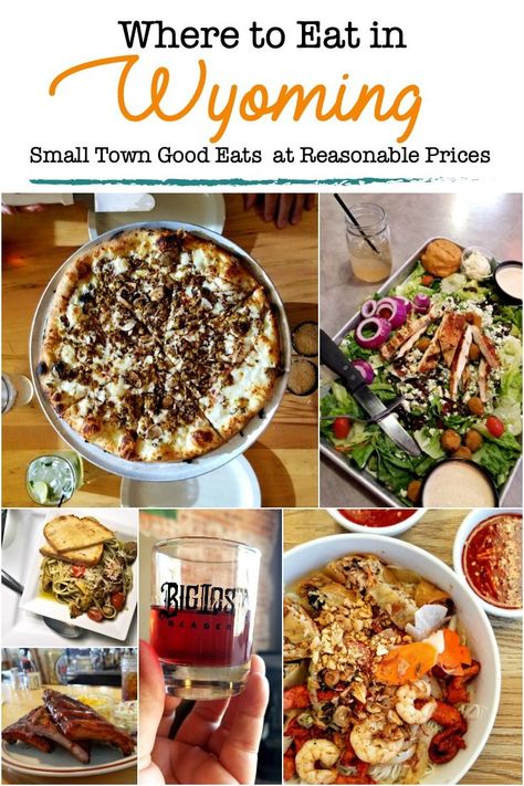 Wyoming Restaurants - Small Town Good Eats at Reasonable Prices | The Good Hearted Woman Wyoming Travel, State Foods, Us Travel Destinations, How To Earn Money, Travel Blogging, Feeling Hungry, Food Places, Family Vacations, Travel List