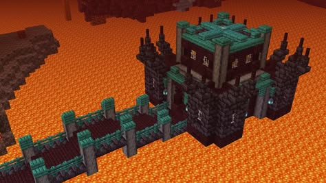 Neither Base Minecraft, Nether Design Ideas, Minecraft Nether Bridge Ideas, Minecraft Nether Fortress Ideas, Minecraft Nether Builds Ideas, Nether House Ideas, Nether Pathways Minecraft, Nether Base Minecraft Ideas, Nether Build Ideas