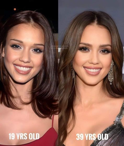 Jessica Alba Nose, Jessica Alba Makeup, Age Makeup, Greatest Movies, Perfect Nose, Nose Job, Aging Well, Celebrity Makeup, Jessica Alba