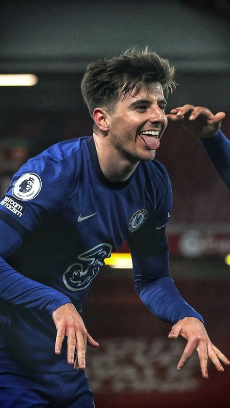 Mason Mount 2022, Chelsea Football Team, Football Celebrations, Chelsea Fc Players, Football Players Photos, Chelsea Players, Football Or Soccer, England Football Team, Mason Mount