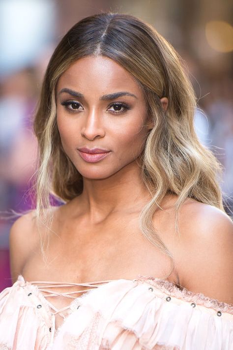 Ciara. At its best, an ombré should look like you just spent four months chilling on the beach, and Ciara's faded, sandy-blonde ombré is giving us major Ibiza vibes. New Hair Color Trends, Ombre Hair Color, Dark Roots, Hair Color Balayage, Blonde Ombre, Hair Color Trends, Blonde Balayage, Ombre Hair, Balayage Hair