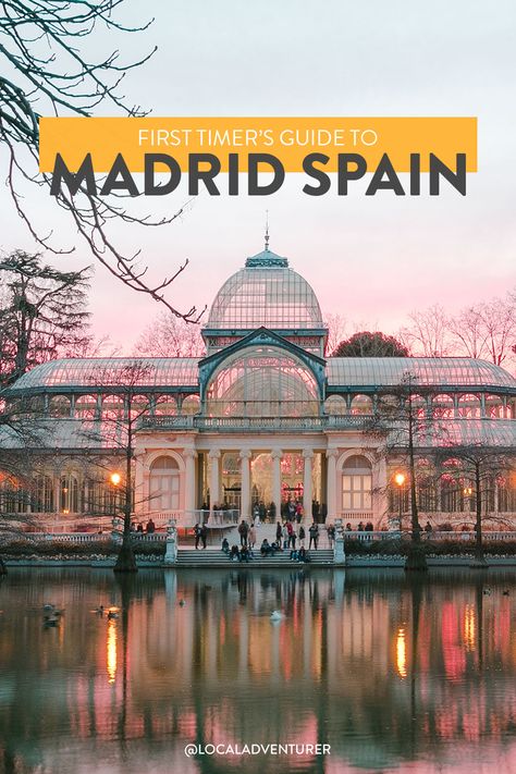 21 Madrid Attractions You Can't Miss // Local Adventurer #madrid #spain #europe #localadventurer Madrid Attractions, Spain Travel Outfits, Madrid Food, Madrid Spain Travel, Spain Road Trip, Visit Madrid, Spain Tour, Spain Trip, Madrid City