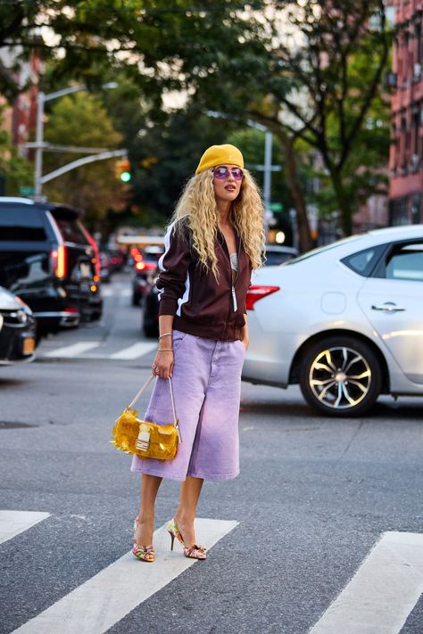 Our 7 Favourite Street Style Trends From New York Fashion | Who What Wear Watching New York Outfits, May Fashion 2024, La Street Style 2024, 2025 Fashion Trends Forecast Women, Vienna Street Style, Copenhagen Summer Outfits, La Street Style, New York Outfits, New York Fashion Week Street Style