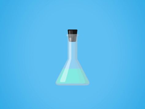 Chemistry Flask 2D Animation by flor3nc on Dribbble Chemistry Gif, Chemical Equation, Muslim Prayer, Chemical Reactions, Animation Design, 2d Animation, Equations, Chemistry, Flask