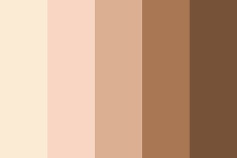 Skin Tones Color Palette, Rgb Code, Skin Palette, Coral Colour Palette, Flat Color Palette, Email Examples, Hex Color Palette, Nude Palette, Skin Color Palette