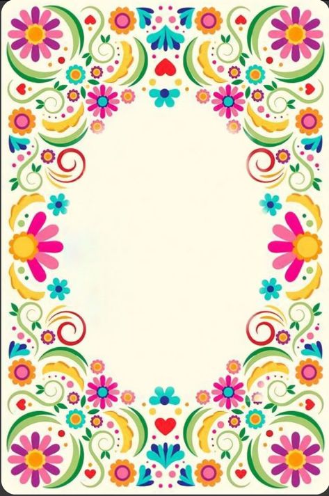 Mexican Flower Background, Cute Mexican Backgrounds, How To Draw Mexican Flowers, Mexican Art Flowers, Mexican Pattern Art, Mexican Otomi Art, Mexican Flower Art, Mexican Theme Background, Mexican Design Pattern