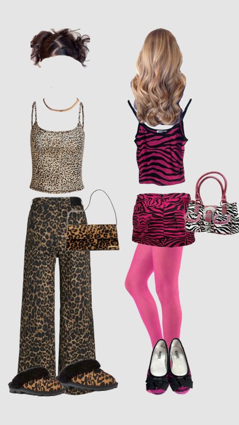 Halloween costume idea🦓🐆 Bring It On Costume, Y2k Costume Ideas, 2000s Halloween Costume Ideas, 2000s Halloween Costume, 2000s Halloween, Y2k Costume, Halloween Costume Idea, Halloween Costume Ideas, Bring It