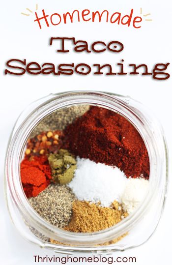 taco seasoning recipe Taco Seasoning Recipe Mild, Taco Seasoning Mix Recipe, Mild Taco Seasoning, Homemade Taco Seasoning Mix, Mix In A Jar, Taco Seasoning Mix, Thriving Home, Taco Seasoning Recipe, Spice Cabinet