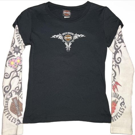 Harley Davidson Wild Fire Villa Park Illinois 2006 2... - Depop Harley Davidson Clothing, Wild Fire, Villa Park, Tattoo T Shirts, Harley Davidson Women, Illinois, Harley Davidson, Shirt Style, Motorcycles