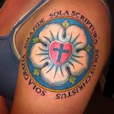 luther rose tattoo | Best 25+ Rose tat ideas that you will like on Pinterest 5 Solas Tattoo, Lutheran Rose, Lutheran Cross, Trinity Symbol, Rose Tat, Seal Tattoo, Luther Rose, 5 Solas, Cross Tattoos