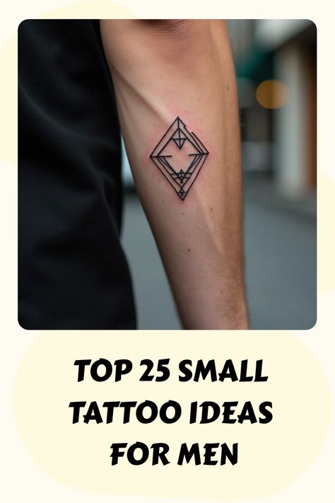 Top 25 Small Tattoo Ideas for Men $50 Tattoos For Men, Small Tattoos For Men Hand, Men’s Simple Tattoo, Simple Line Tattoo Men, Simple Male Tattoo, Small Tattoo Ideas For Men, Medium Size Tattoos, Small Tattoos For Men, Tattoo Design For Hand