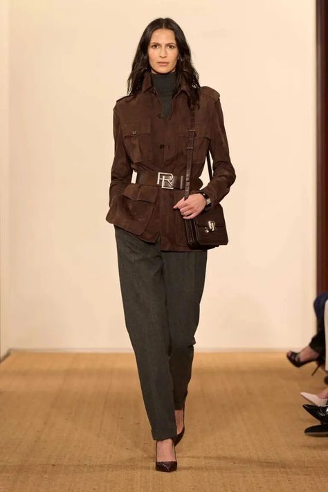 Runway 2024, Ralph Lauren Fall, Georgia May Jagger, Designer Ralph Lauren, Love Jeans, Ralph Lauren Collection, Fashion Weeks, Fall 2024, Who What Wear