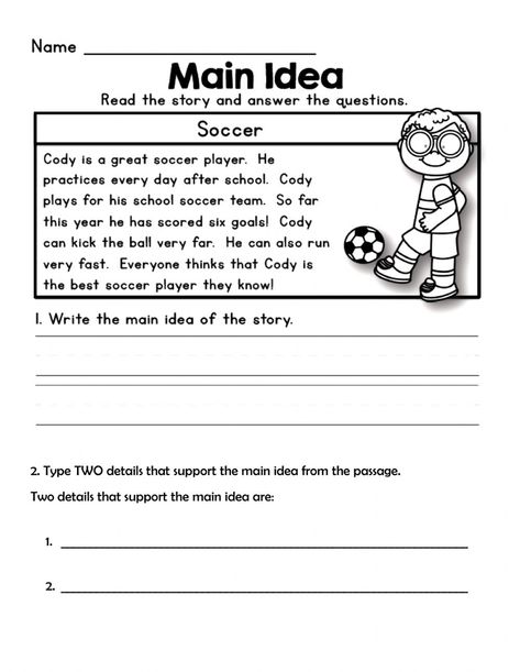 Main Idea And Key Details 3rd Grade, Main Idea Worksheet 1st Grade, Main Idea Worksheets 2nd Grade, Main Idea Activities 2nd Grade, Main Idea Worksheet 3rd Grade, Main Idea And Details Worksheet, Main Idea 2nd Grade, Main Idea Kindergarten, Main Idea Activities