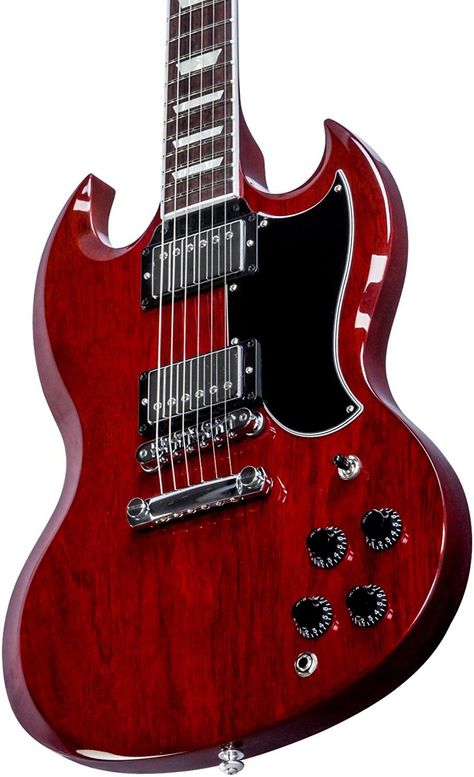 Sg Guitar, Epiphone Sg, Gibson Sg Standard, Angus Young, Guitar Collection, Gibson Sg, Gibson Guitars, Classic Guitar, Guitar Strings