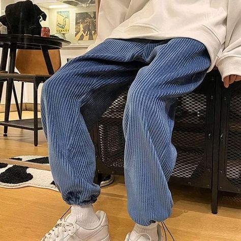 Oversize Trousers, Japan Streetwear, Pants Woman, Streetwear Pants, Korean Streetwear, Casual Tie, Men Trousers, Men Pants, Japanese Streetwear