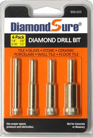 SUCKS  4-Pack Assortment - DiamondSure Diamond Drill Bit Dremel Tools, Drilling Glass, Dremel Tool Projects, Wine Bottle Centerpieces, Diamond Core, Wood Repair, Dremel Projects, Glass Bottle Diy, Dremel Tool