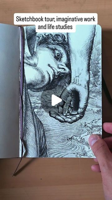 Miles Johnston on Instagram: "Sketchbook tour 2024, mix of work from imagination and from life" Miles Johnston, Sketchbook Tour, Sketch Book, On Instagram, Instagram