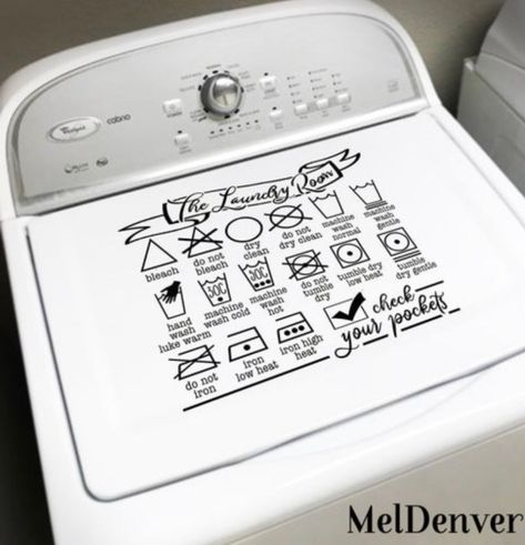 Washer and dryer decals – Fancy Fix Decor Washer And Dryer Decals, Room Decor Retro, Laundry Icons, Self Service Laundry, Laundry Tags, Farmhouse Laundry, Laundry Room Inspiration, Small Laundry Rooms, Room Decals