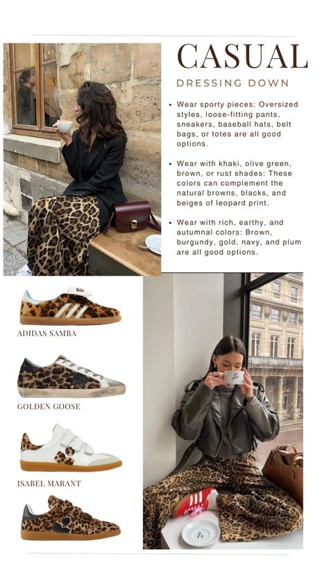 Moonlight Leopard Sneakers curated on LTK Cheetah Loafers Outfit, Leopard Print Sneakers Outfit, Leopard Sneakers Outfit, Winter Sneakers Outfit, Cheetah Shoes, Leopard Outfits, Loafers Outfit, Leopard Print Sneakers, Loose Fitting Pants