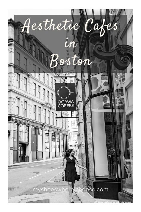 A list of the most aesthetic cafes in Boston that also serve amazing food! #cafes #aestheticcafes #bostonaestheticcafes #instagrammablecafes Instagrammable cute cafes in Boston Aesthetic Cafes, Boston Aesthetic, Boston Photography, Cute Cafe, My Shoes, I Choose, In Boston, Amazing Food, Kyoto