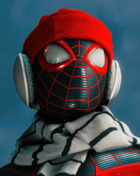 Ps5 Profile Picture, Spider Man Miles, Spider Man Miles Morales, Colourful Wallpaper Iphone, Miles Morales Spiderman, Spiderman Pictures, Winter Suit, Man Icon, Gaming Wallpapers