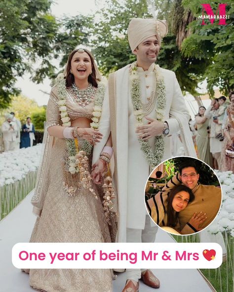 Seeing Pari's smile you can tell that she has found the love of her life 💖 Raghav and his Pari have had the best year of marital bliss it seems ✨ Swipe through to take a look at all their happy moments as Mr & Mrs Chadha. [Parineeti Chopra, Raghav Chadha, Bollywood jodi, Celeb couple, Celeb news, Celeb updates, Bollywood updates, Bollywood fans, Bollywood gossip, Bollywood actor, mamaraazzi] Raghav Chadha, Bollywood Updates, Parineeti Chopra, Bollywood Gossip, Bollywood Actors, Happy Moments, Celebrity Couples, Mr Mrs, Take That