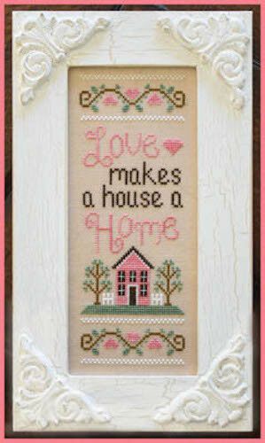 I just love their designs. This is a really, really cute design. I love the pink house. Perfect for any decor. Stitch count is 47w x 127h. Design size is 3" x 8".  Model is stitched on 32 count Creme Brûlée Linen.  Design uses Classic Colorworks and/or DMC thread.  Suggested chart retail is $6.00.  No returns on charts, books and leaflets.  I do combine shipping if you request an invoice from the shopping cart. Please request an invoice. Thanks, Jewel. To purchase multiple items add them to your Home Cross Stitch, Country Cottage Needleworks, Cross Stitch House, Linen Stitch, Cross Stitch Supplies, Cross Stitch Pictures, Lovely Home, Cross Stitch Samplers, Cross Stitch Chart