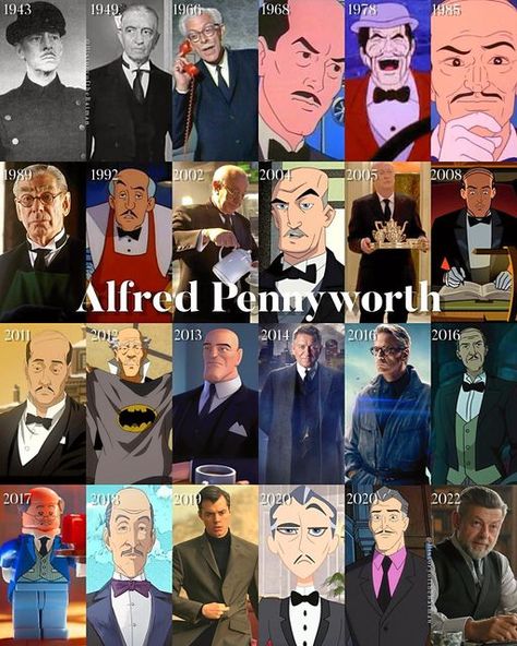 Alfred Gotham, Alfred Batman, Alfred Pennyworth, Bob Kane, Superman Family, Batman Birthday, Im Batman, The Dark Knight, Batman And Superman