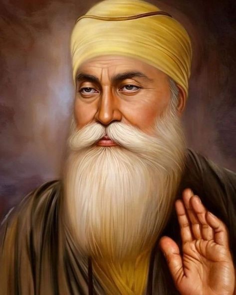 Wallpaper Guru Nanak Dev Ji, Guru Nanak Dev Ji Pics, Waheguru Painting, Baba Nanak Dev Ji, Guru Nanak Dev Ji Painting, Waheguru Wallpapers, Guru Nanak Pics, Punjabi Tattoo, Sikhism Beliefs