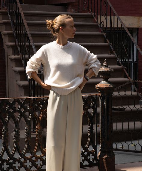 In Uniform: Clara Dyrhauge on Scandinavian Style | Jenni Kayne Silk Top Outfit, Pamela Hanson, Jenni Kayne, Gwyneth Paltrow, Scandi Style, Style Crush, Scandinavian Style, Silk Top, Get Dressed