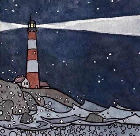 seascape Lighthouse Drawing, Whale Illustration, Pop Art Drawing, Lighthouse Art, Whale Print, Pop Art Painting, Art Pop, Custom Watercolor, Art And Illustration