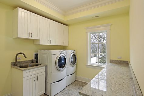 Aging in Place Home Ideas - Aging in Place Seniors, Elderly, Home Remodeling, Technology, Caregiving & Planning Custom Laundry Room, Classy Closets, Basement Laundry Room, Dream Laundry Room, Laundry Room Sink, Laundry Solutions, Mudroom Design, Laundry Room Inspiration, Laundry Room Cabinets