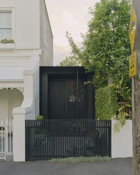 Gallery of Fitzroy Laneway House / Andrew Child Architect - 27 Laneway House, The Local Project, Victorian Terrace, Industrial Buildings, Types Of Doors, Legal Advice, The Peak, Built Environment, Residential Architecture