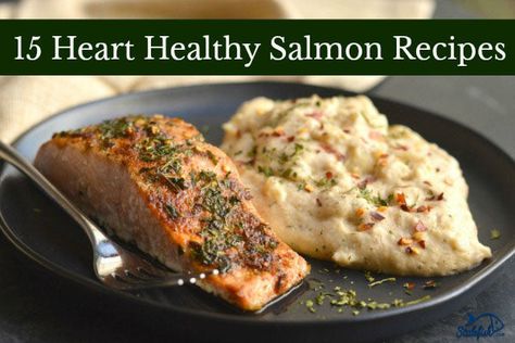 Heart Healthy Diet Recipes, Cholesterol Friendly Recipes, Low Sodium Recipes Heart, Heart Healthy Recipes Low Sodium, Salmon Recipes Pan Seared, Easy Mediterranean Diet Recipes, Healthy Salmon Recipes, Easy Salmon Recipes, Healthy Salmon