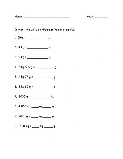 Mass online worksheet for 3. You can do the exercises online or download the worksheet as pdf. Mass Worksheet, Volume Worksheets, Math Exercises, The Worksheet, Math Review, Science Worksheets, School Subjects, Word Problems, Online Workouts