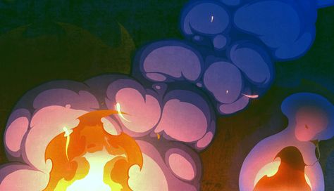 ArtStation - "FIRE,SMOKE,SPARKS'' 2D VFX Animation, Ivan Boyko Animating Fire, 2d Vfx Animation, Fx Animation, Vfx Animation, Fire Animation, Game Animation, Adobe Animate, Super Powers Art, Low Poly Art