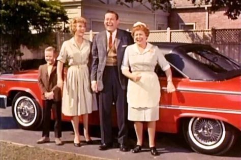 Top 50 TV Cars Of All Time: No. 47, Hazel’s Ford Cars Hazel Tv Show, Whitney Blake, 70s Tv, Chevy Diesel Trucks, 70s Tv Shows, Iconic Models, Tv Cars, Ford F Series, Opening Credits