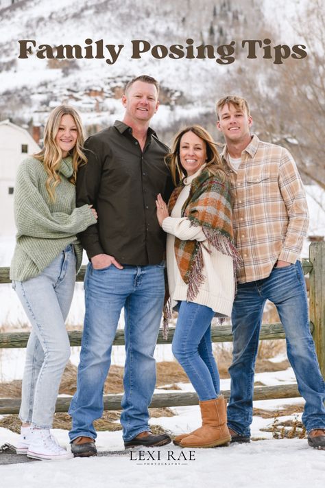 #utahfamilyphotography #familyphotography #familyphoto Family Of 8 Christmas Pictures, Christmas Card Poses For Family Of 4, Photo Poses Family Of Four, Posing Family Of 6 Group Shots, Photo Poses For Family Of Four, Family Of Four Adults Photo Ideas, Posing For Pictures Tips Group Photos, How To Take Family Photos, How To Pose To Look Better In Pictures