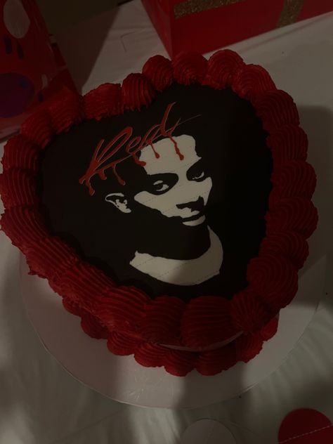 Rapper Birthday Cake, Rockstar Birthday Cake, I Love Carti, 16th Bday Cake, Crazy Birthday Cakes, Playboi Carti Aesthetic, Carti Aesthetic, Cakes For Teens, Playboy Carti